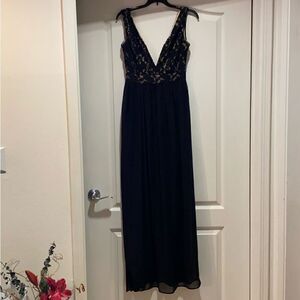 ANGL Black Lace Dress Women's Size Medium